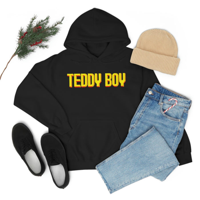 Teddy Boy Retro Gaming Hoodie
