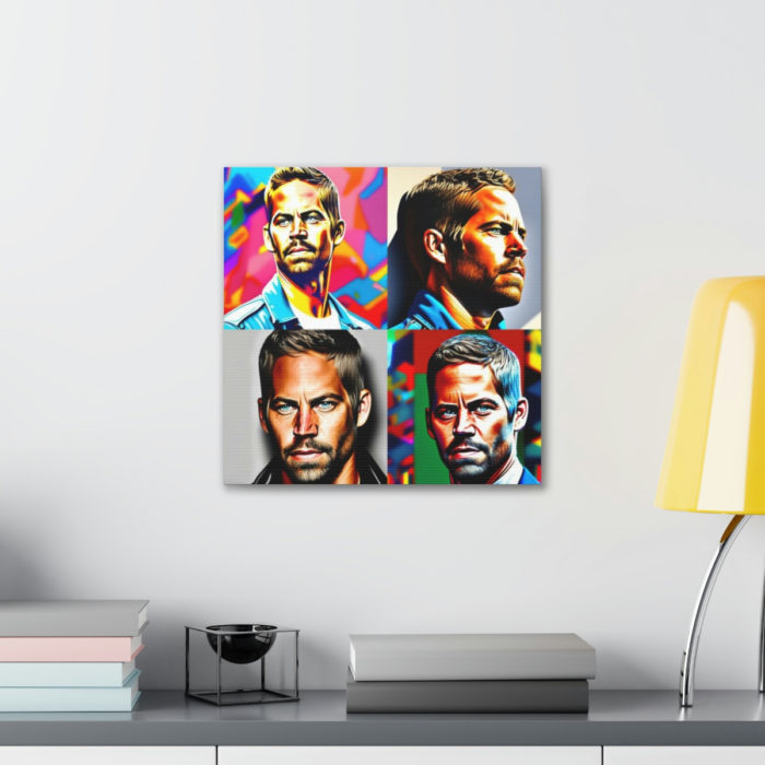 Paul Walker Tribute - Canvas Gallery Wrap