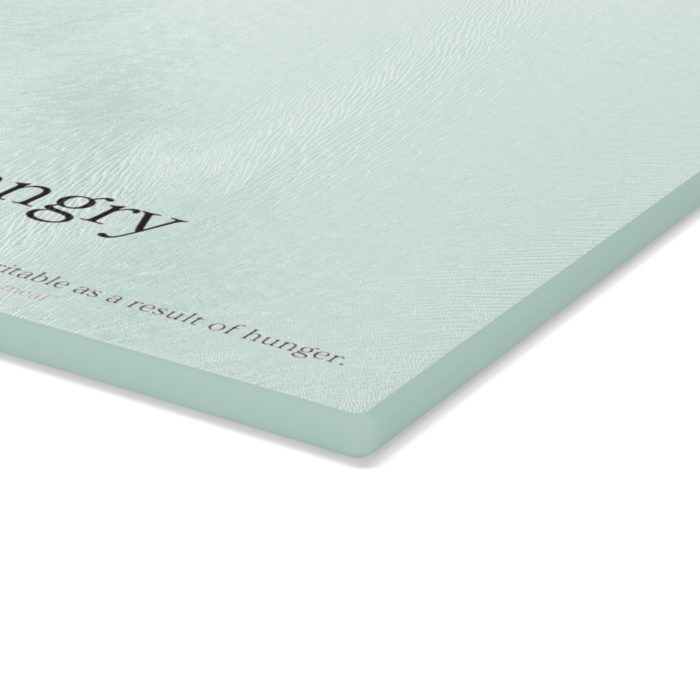 Hangry - Definitions Glass Cutting Board