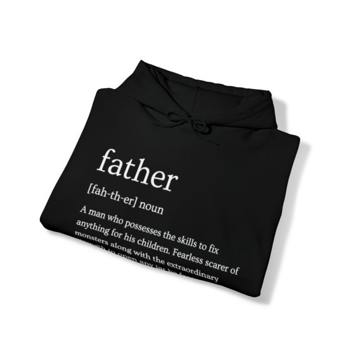Definitions: Father - Unisex Hooded Sweatshirt