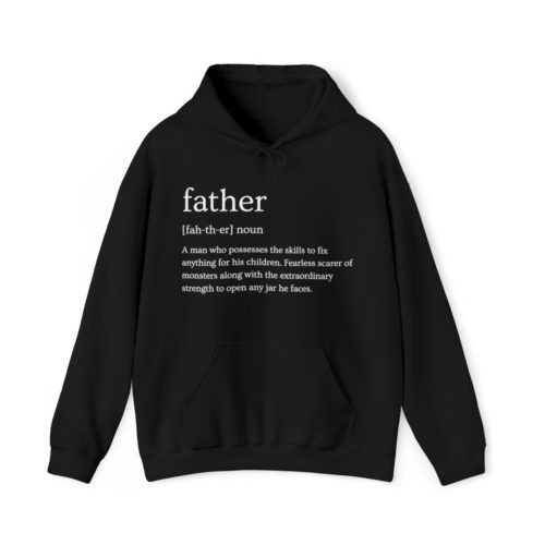 Definitions: Father - Unisex Hooded Sweatshirt