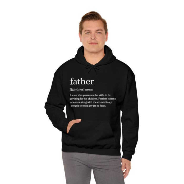 Definitions: Father - Unisex Hooded Sweatshirt