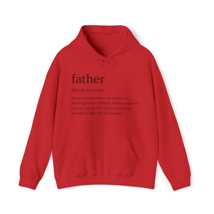 Definitions: Father - Unisex Hooded Sweatshirt