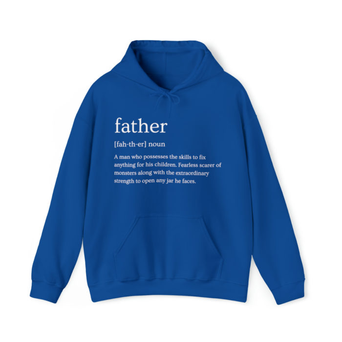Definitions: Father - Unisex Hooded Sweatshirt