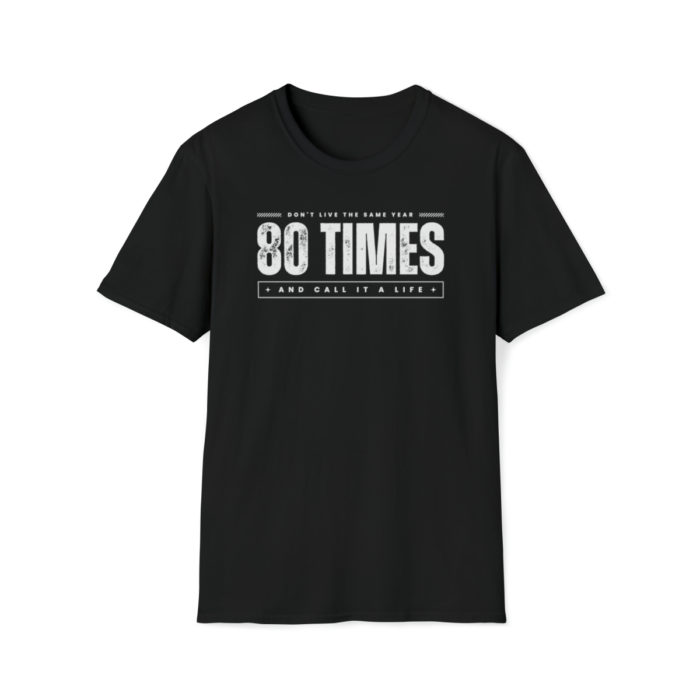 Don't live the same year 80 times - Unisex T-Shirt