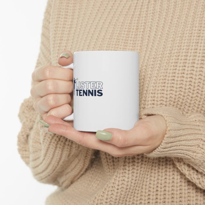 Lister Tennis - White Ceramic Mug