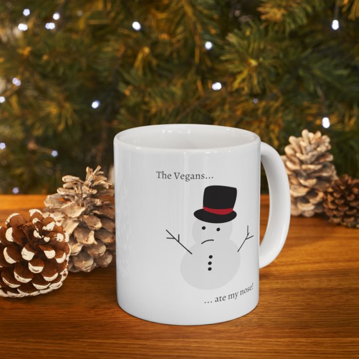 The Vegans Ate My Nose - Ceramic Mug