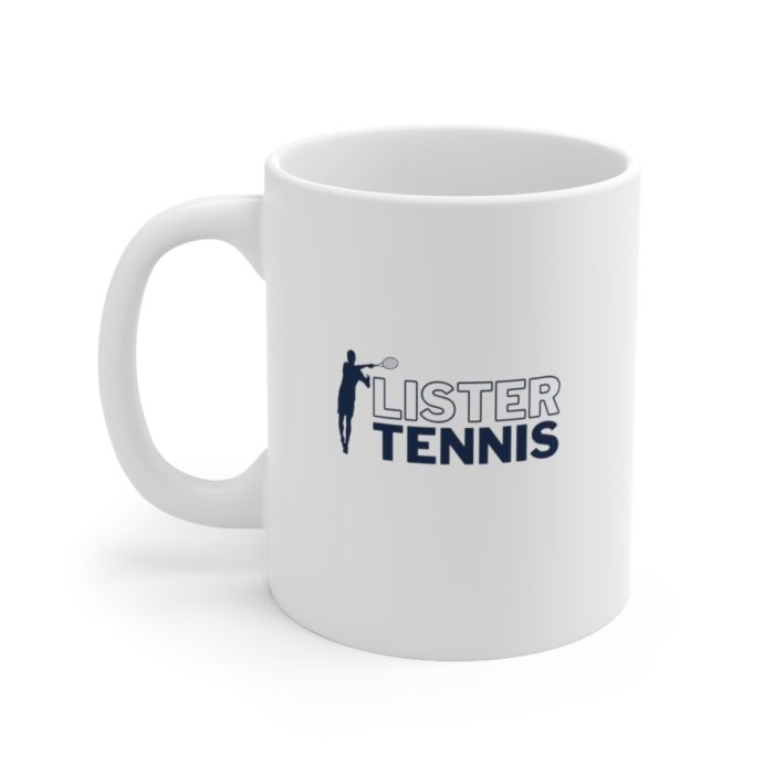 Lister Tennis - White Ceramic Mug