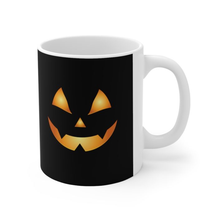Jack-o’-lantern Face - Ceramic Mug
