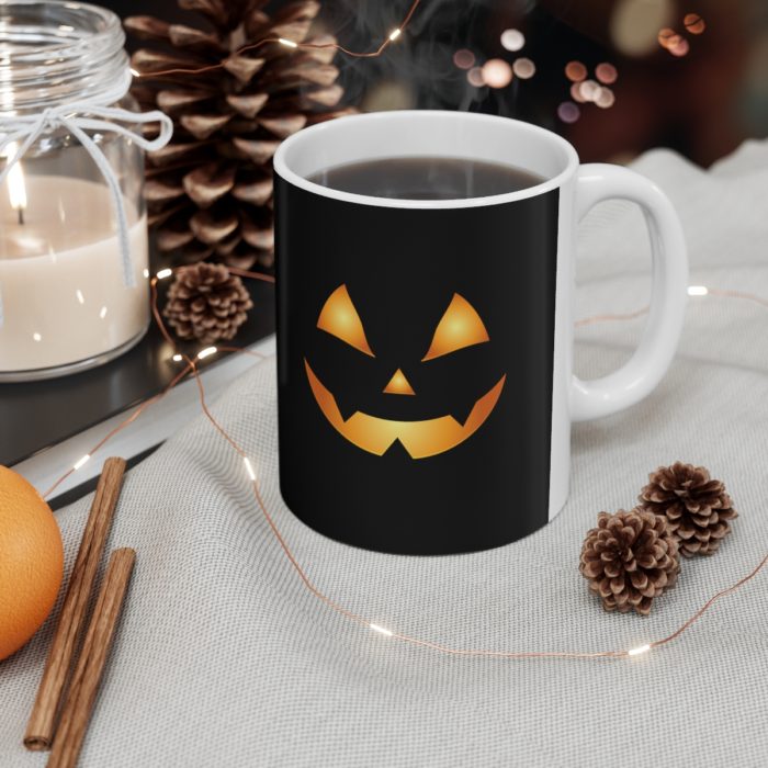 Jack-o’-lantern Face - Ceramic Mug