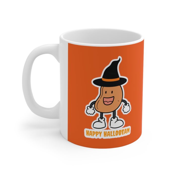Happy Hallobean - Orange Ceramic Mug