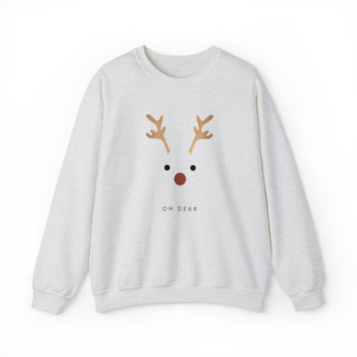 Oh Dear Christmas Jumper - Unisex Christmas Jumper