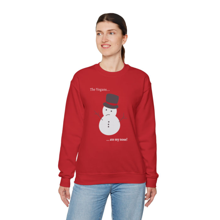 The Vegans Ate My Nose - Unisex Christmas Jumper