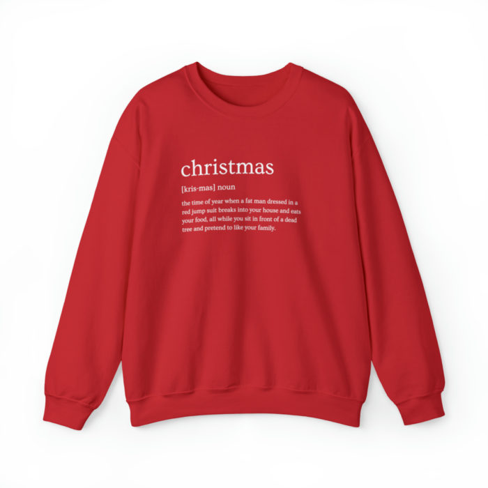 Definitions: Christmas - Unisex Christmas Jumper