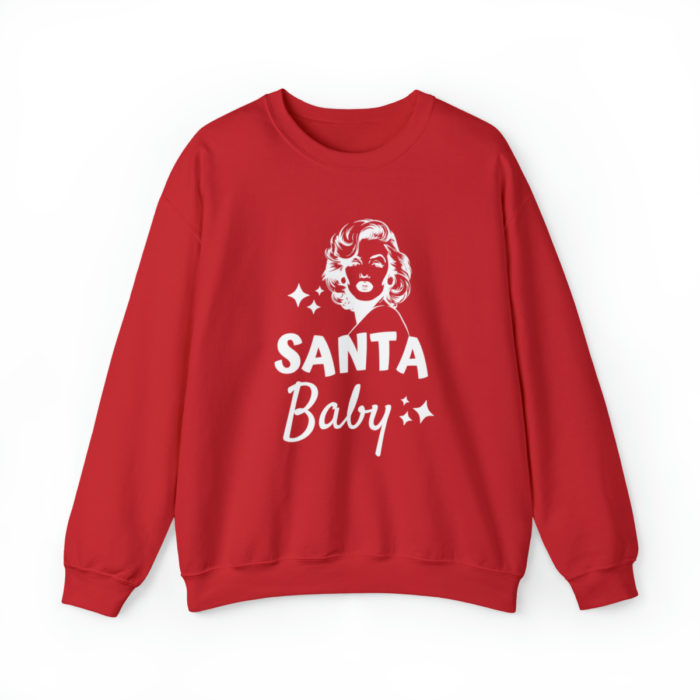 Santa Baby Marilyn Monroe Christmas Jumper