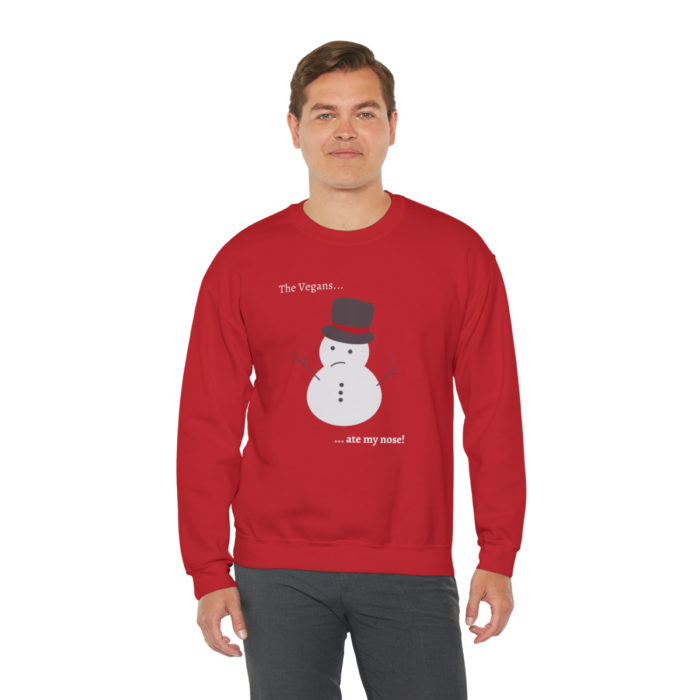 The Vegans Ate My Nose - Unisex Christmas Jumper