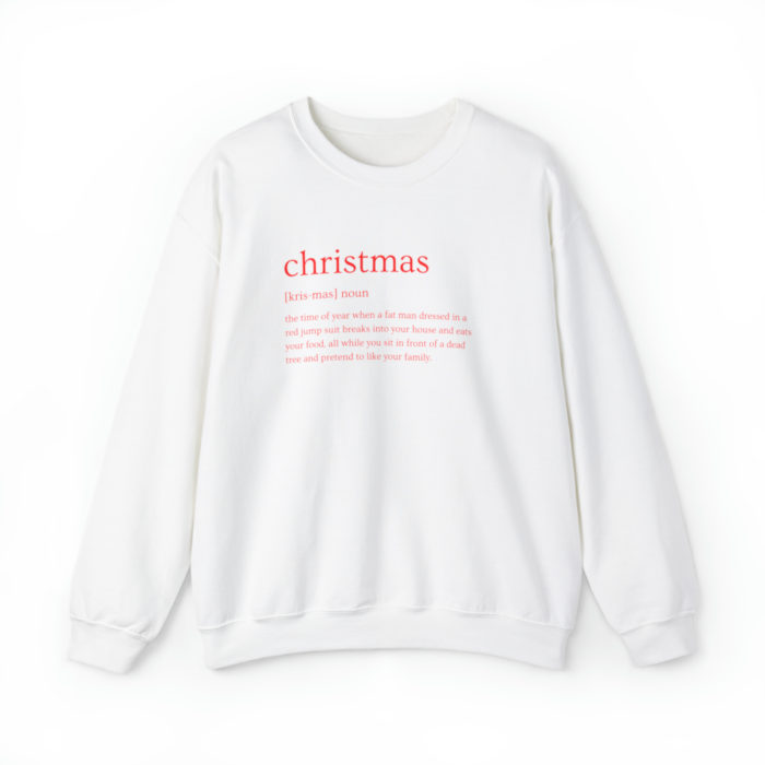 Definitions: Christmas - Unisex Christmas Jumper