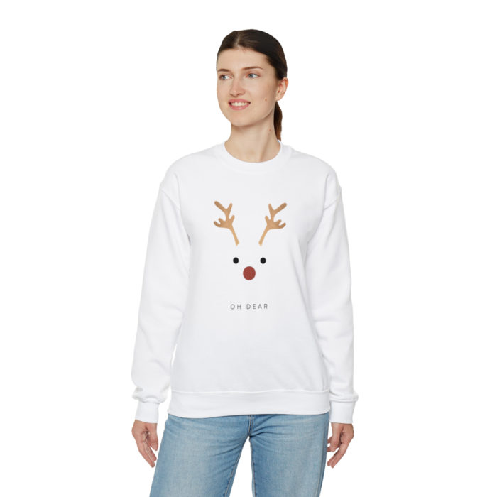 Oh Dear Christmas Jumper - Unisex Christmas Jumper