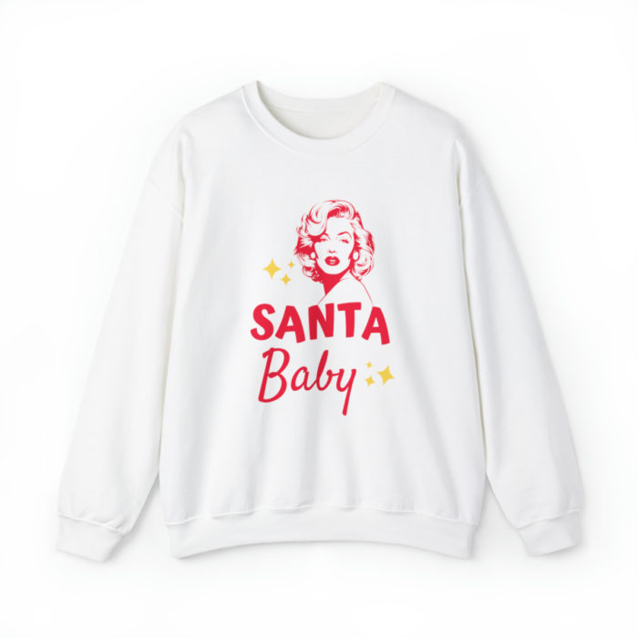 Santa Baby Marilyn Monroe Christmas Jumper