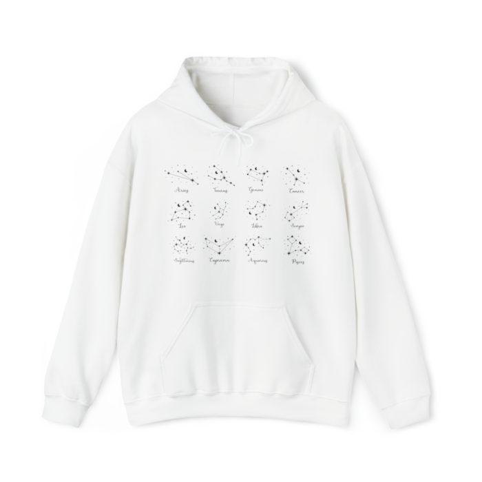 Zodiac Signs - Unisex Hooded Sweatshirt