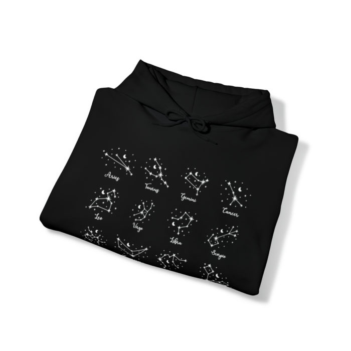 Zodiac Signs - Unisex Hooded Sweatshirt