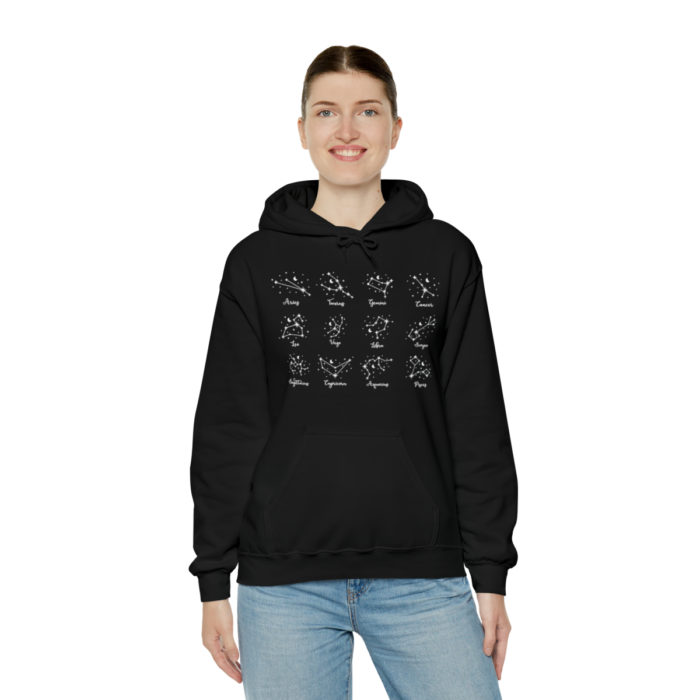 Zodiac Signs - Unisex Hooded Sweatshirt