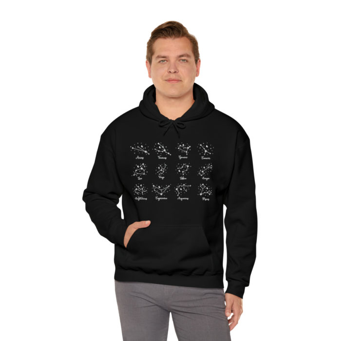 Zodiac Signs - Unisex Hooded Sweatshirt