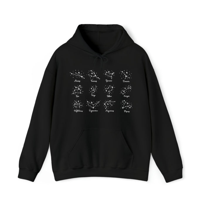 Zodiac Signs - Unisex Hooded Sweatshirt