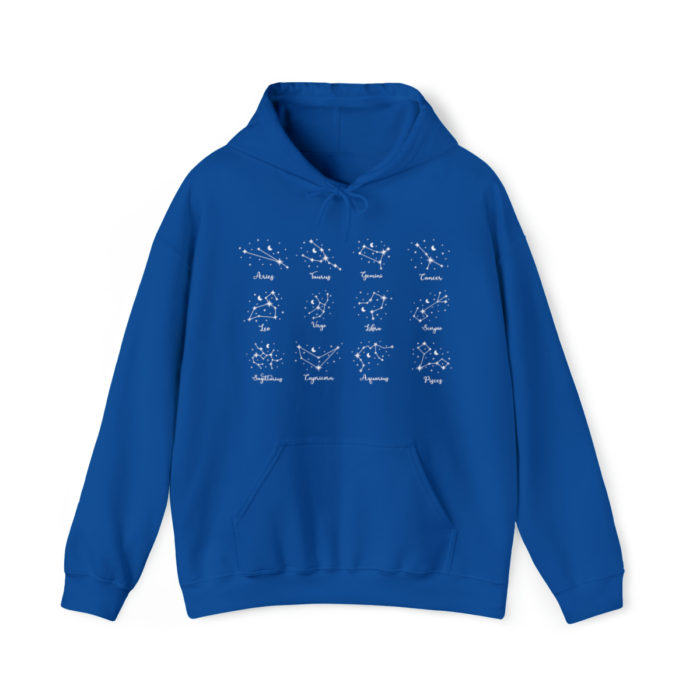 Zodiac Signs - Unisex Hooded Sweatshirt
