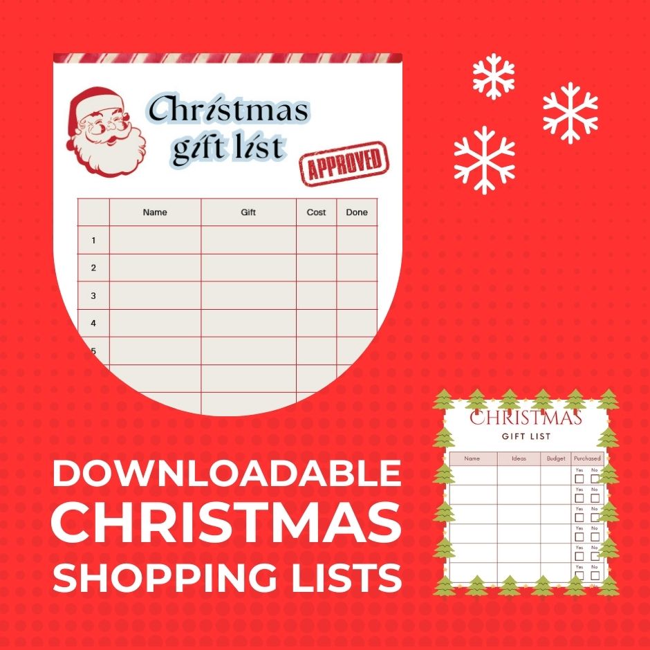 Christmas Gift Lists