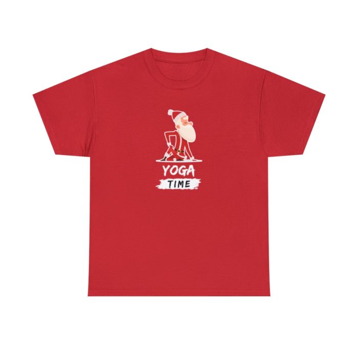 Yoga Time - Unisex Christmas T-Shirt