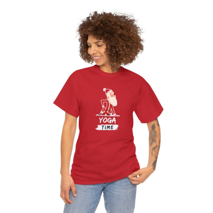 Yoga Time - Unisex Christmas T-Shirt