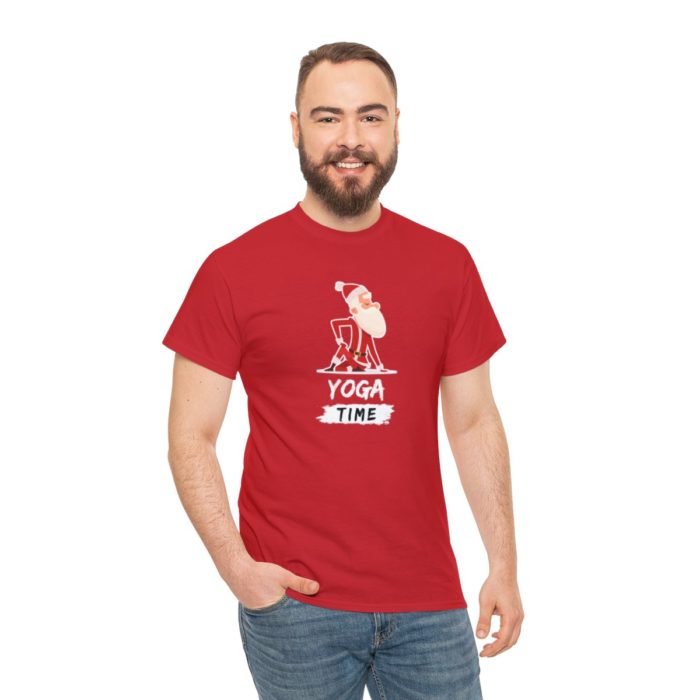Yoga Time - Unisex Christmas T-Shirt