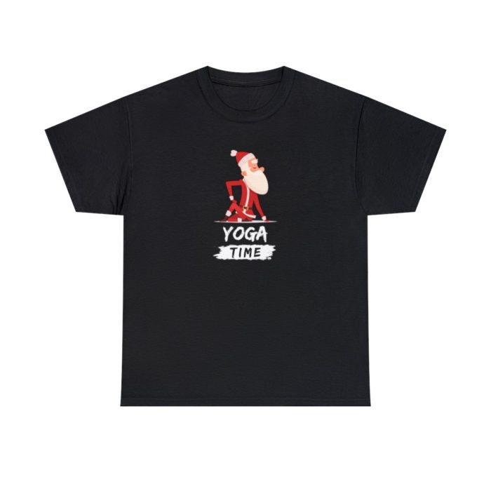 Yoga Time - Unisex Christmas T-Shirt