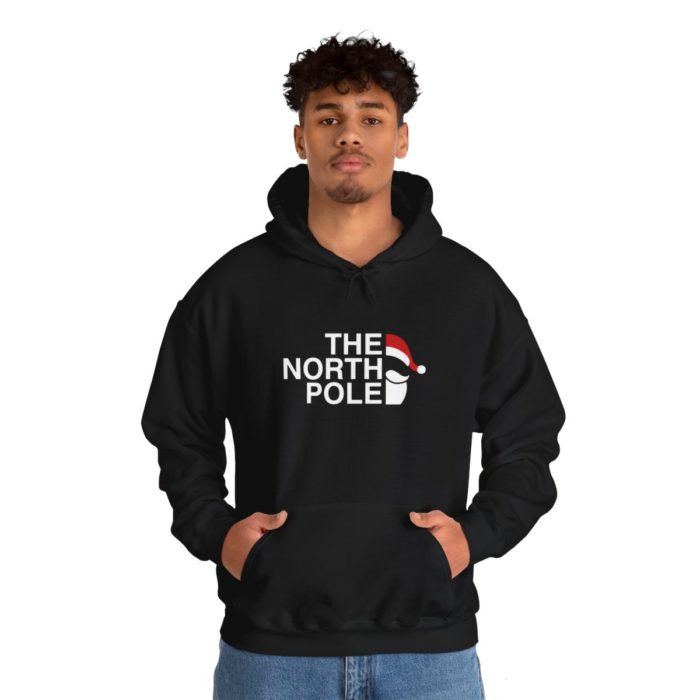 The North Pole - Unisex Christmas Hoodie