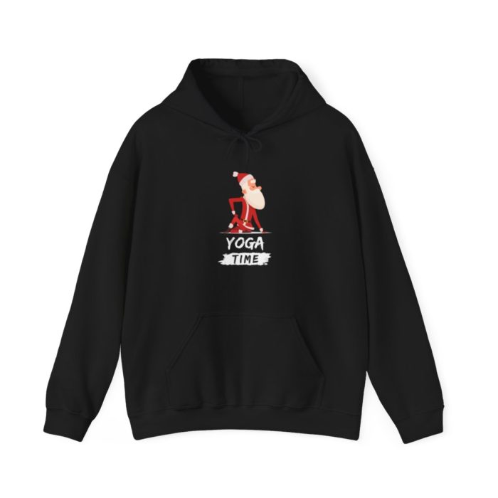 Yoga Time - Unisex Christmas Hoodie