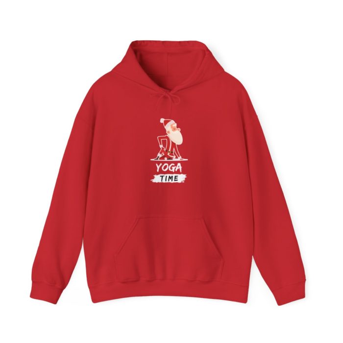 Yoga Time - Unisex Christmas Hoodie