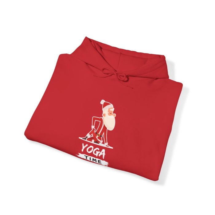 Yoga Time - Unisex Christmas Hoodie