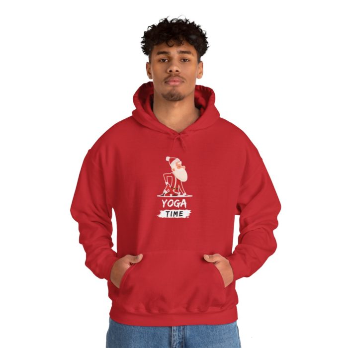 Yoga Time - Unisex Christmas Hoodie
