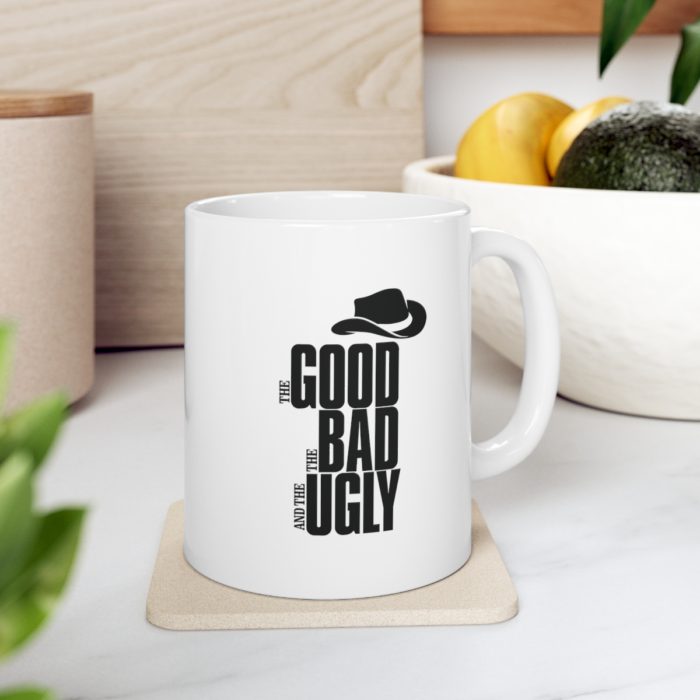 The Good, the Bad and the Ugly Inspired White Ceramic Mug
