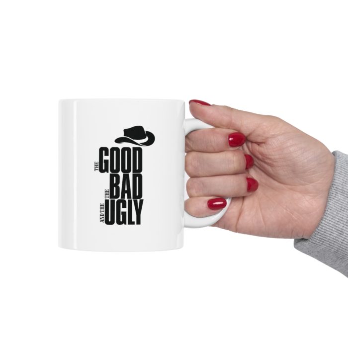 The Good, the Bad and the Ugly Inspired White Ceramic Mug